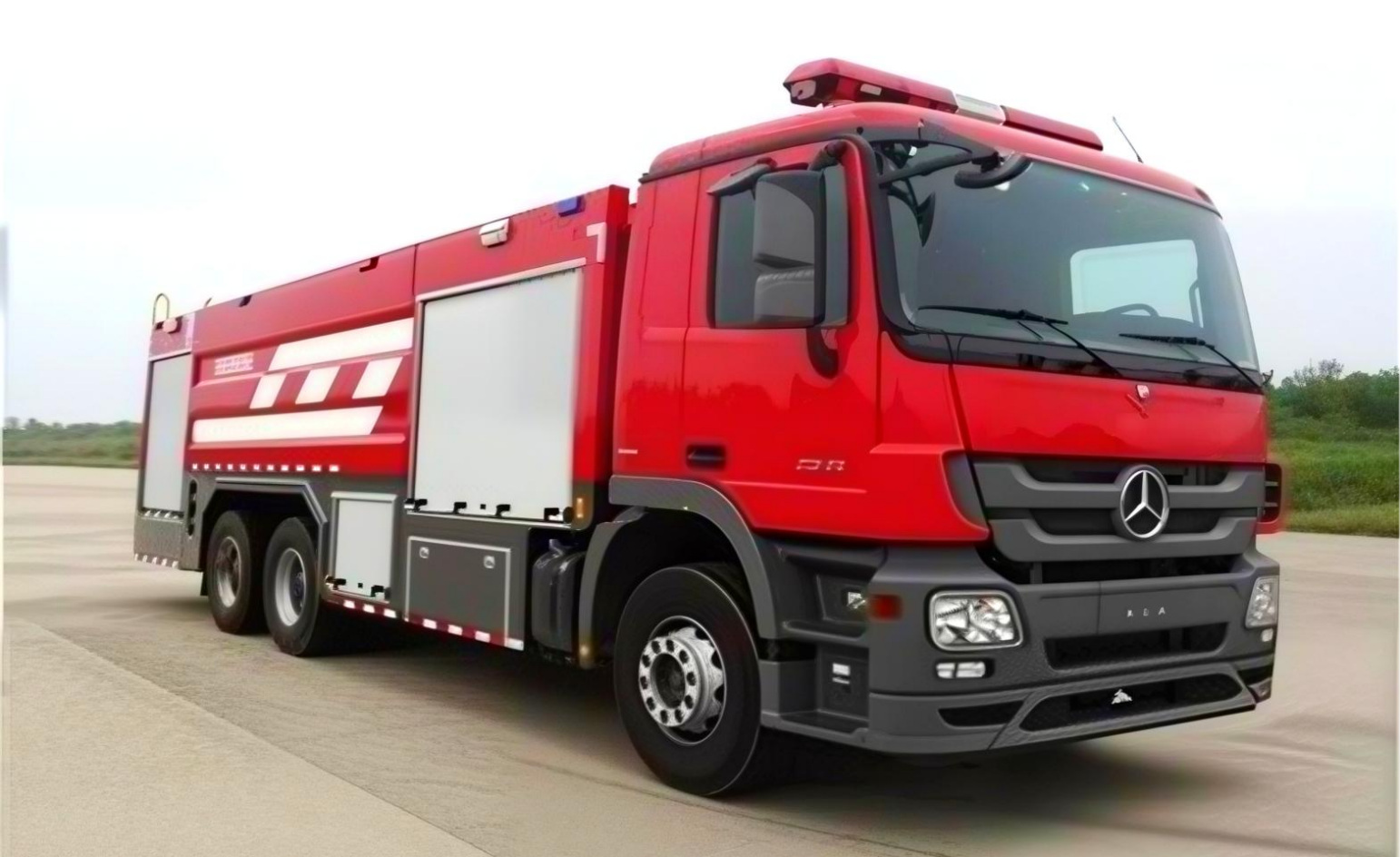 Mercedes-Benz 16 Ton Foam Fire Truck product view