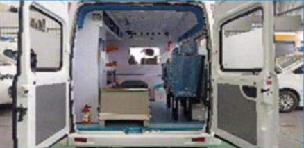 SAIC MAXUS V80 Short Wheelbase Medium Roof Ambulance detail view 6