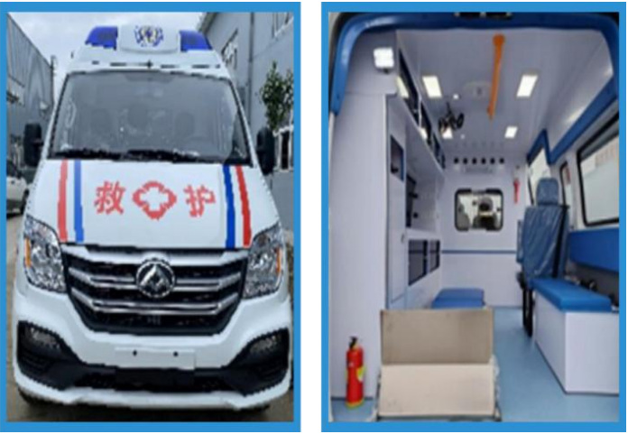SAIC MAXUS V80 Medium Wheelbase Ambulance detail view 3