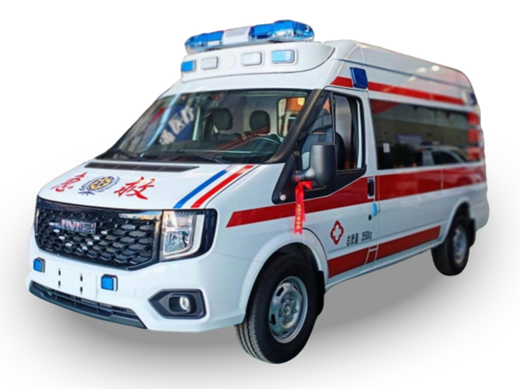 Jiangling Fushun Mid-axis Ambulance product view