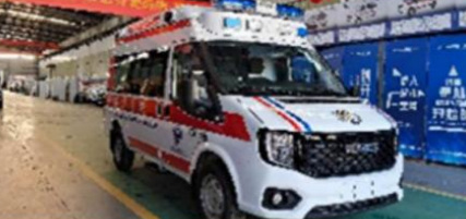 Jiangling Fushun Mid-axis Ambulance detail view 2