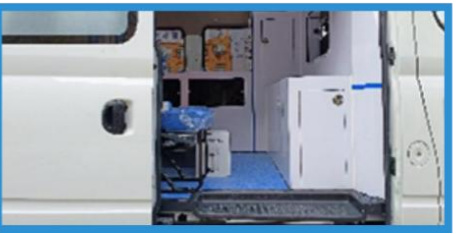 Maxus V80 Mid-axis Disabled Transport Vehicle detail view 6