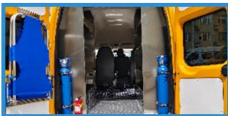 Jiangling Fushun Long-axis High-roof Rescue Vehicle detail view 7
