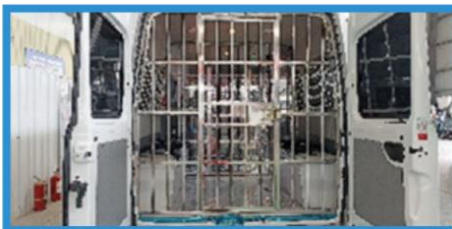 SAIC Maxus V80 Long-axis Prison Van detail view 7