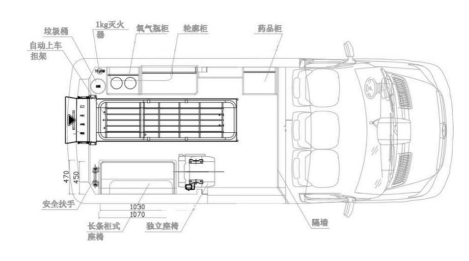 SAIC MAXUS Ambulance detail view 2