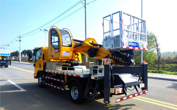 Isuzu GKS28E Model Pro Flagship Edition Aerial Work Platform detail view 7