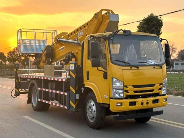 Isuzu GKS36E Model Pro Flagship Edition Aerial Work Platform product view