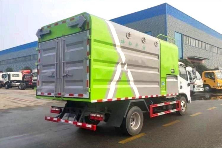 Dongfeng Dolika 16m3 Tree Chipper Truck detail view 3