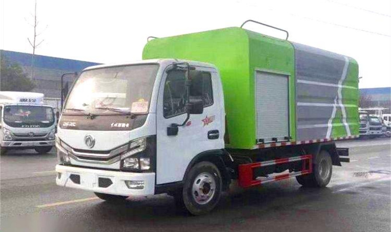 Dongfeng Dolika 16m3 Tree Chipper Truck detail view 4