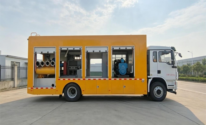 Shacman Delong L5000 Drainage Rescue Truck detail view 5