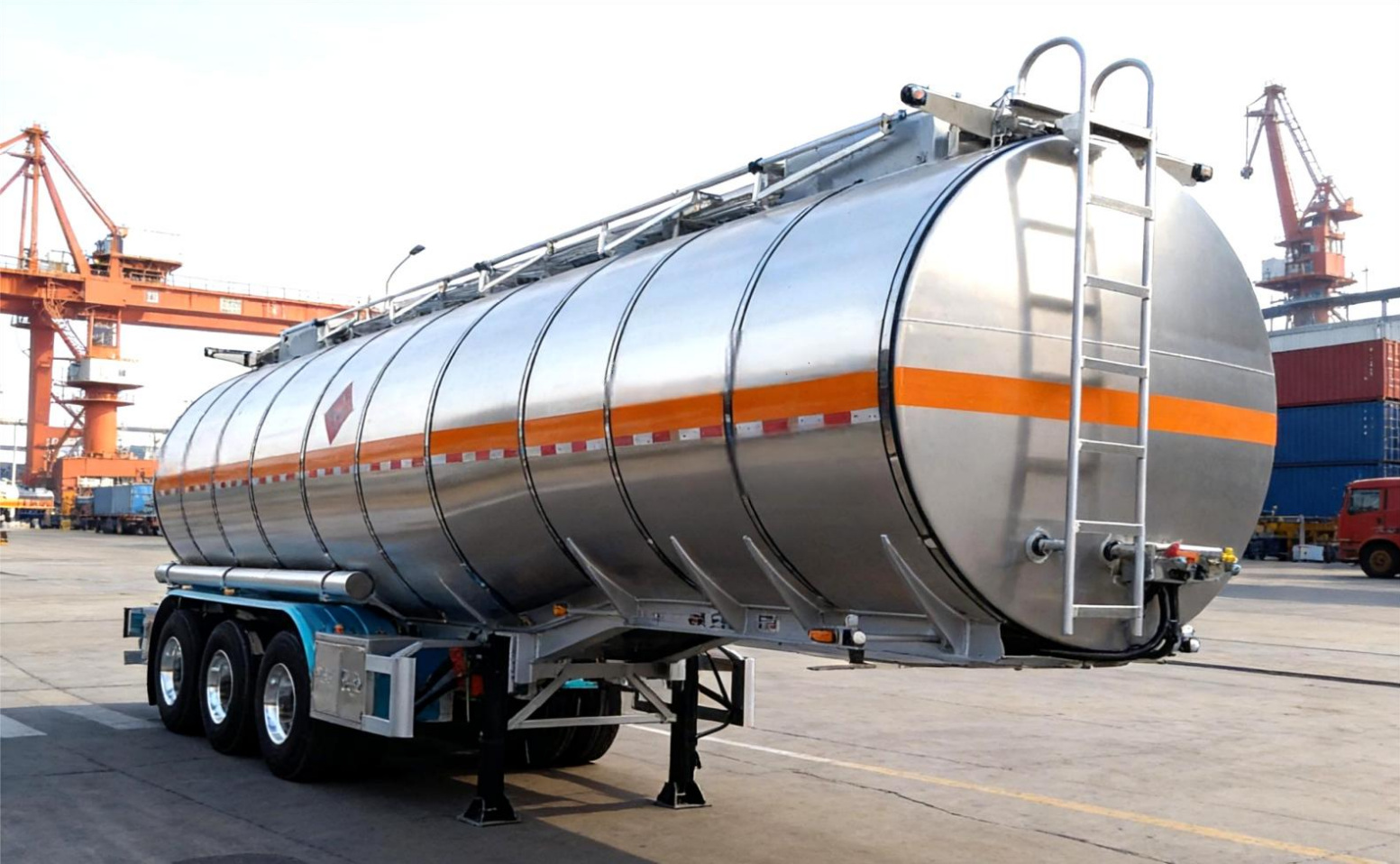 35m³ Asphalt Transport Semi-trailer (CLY9404GLYC) product view