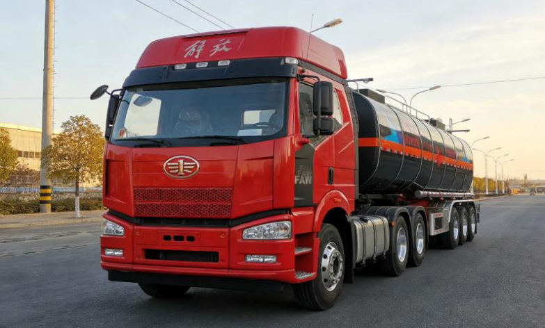 35m³ Asphalt Transport Semi-trailer (HFV9402GLY) detail view 2