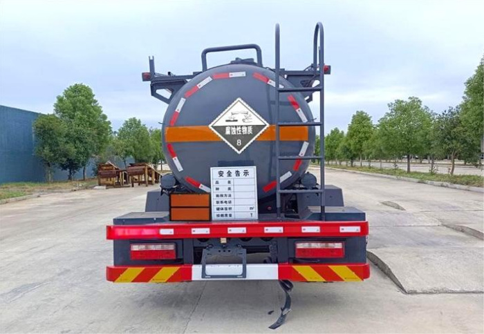 FAW Jiefang 6m³ Corrosive Goods Tank Transport Vehicle detail view 4